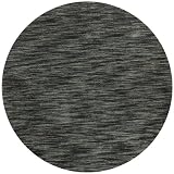 Charcoal Fusion 6' X 6' Round Hand Tufted Rug with Free Shipping