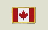 Écusson brodé Canada - 8 x 6 cm