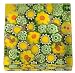Yellow Daisies Authentic Murano Glass Paperweight, Gift Boxed
