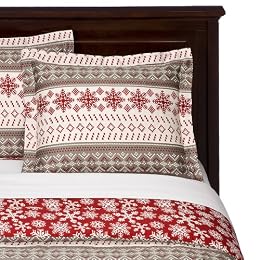 Nordic Comforter Set - Red