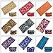 Pack of 9PCS, Outdoor Multifunctional Sports Magic Scarf, Magic Bandanas Tube, Seamless Scarf, Collars Muffler Scarf Face Mask, High Elastic Magic Headband with Uv Resistance, Headscarves, Headbands (Flora Print 15)