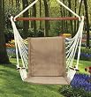 Bliss Hammocks® Garden Hammock Chair with Wooden Armrests