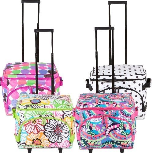 Room It Up Retro Dot Roller Cooler