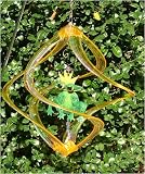 Frog Yellow Acrylic Wind Spinner