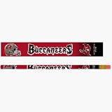 Tampa Bay Buccaneers Pencil with Eraser 12 Pack