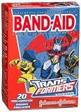 **PACK OF 6** Band-Aid "Transformer" Adhesive Bandages - 20 Assorted Sizes
