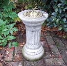 Garden Sundial - Small Brass Stone Sun Dial