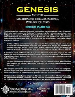 Genesis and the Synchronized, Biblically Endorsed, Extra-Biblical Texts