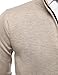 IDARBI Men's Long Sleeve Zip Up Sweater Jacket with Stand Up Collar