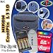 TheZipKit Flip Deluxe for Nikon CoolPix L110 Accessories pack includes: Transcend 8GB Class 2 SDHC. Deluxe Camera Case, Small leatherette case, Mini Tripod, 4-2900mAh batteries & Charger, USB Card Reader, LCD Film, Deluxe Lens cleaning kit and more.