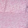 Dreamy Linens Pink Zebra Print Duvet Covers, Twin