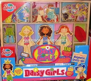 Magnetic dress up dolls