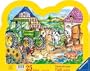 Colorful Farm Jigsaw Puzzle 25pc