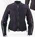ARLEN NESS WOMENS KAYENTA LEATHER JACKET BLACK MD LJ3310ANMD CLOSEOUT-no return