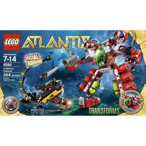 Lego Atlantis 8080 Unterwasser Roboter Transforms Special Edition