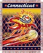WNBA Triple Woven Jacquard Throw - Connecticut Suns