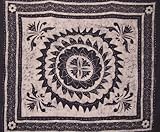 Batik Look Indian Tapestry-Versatile Home Decor-Twin