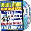 Learn Linux Complete for a Beginner Video Training and Four Certification Exams Bundle, Mandriva Edition. 8-disc DVD Set, Ed.2011