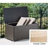 Sabbia Large Rectangular Wicker Storage Box - Natural
