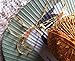 Daylily Mini Glitz Ladder Yarn Ice Orange Silver Sparkles Trellis 29861 50g 164Y
