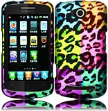 For Coolpad Quattro 4G 5860E Hard Design Cover Case Colorful Leopard