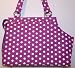 Pet Supplies : Designer Dog Carrier - Open Top Polka Dots Pet Carrier - Lavender & White