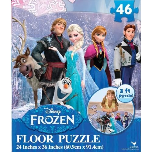 Disney Frozen Floor Puzzle (46-Piece) 24 x 36