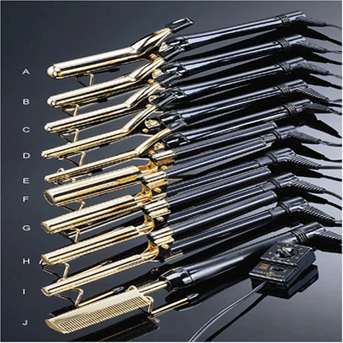 Gold N Hot Pressing/Styling Comb with MTR 24K Plate # Gh299