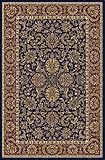 Traditional Area Rug, Radici USA Noble Collection 10'x13' Navy