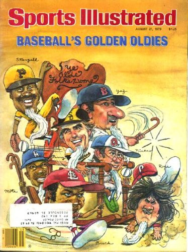 Sports Illustrated August 27 1979 Baseball's Golden Oldies on Cover, Lou Brock/St. Louis Cardinals