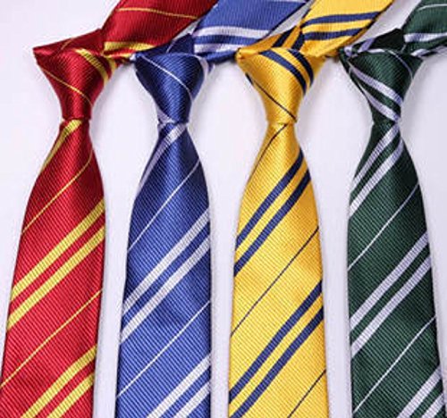 Dress Shirt Tie Hary Potter Style Adult & Kids Halloween Costume Accessory USA
