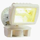 Cooper/Regent MS80W Motion Activated Halogen Quartz Flood Light White 150-Watt