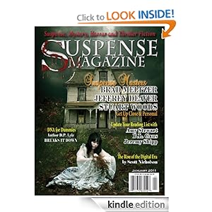 Suspense Magazine, January 2011 Jeffrey Deaver, Stuart Woods, Brad Meltzer and Amy Stuart