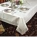 Treasure Lace Tablecloth White 70" by 140" Oblong / Rectangle