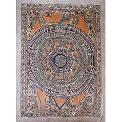 Paintings Original Madhubani Folk Art (madht220)