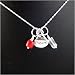Dream Word Pendant with Coral and Rose Quartz on 16 Sterling Silver Chain