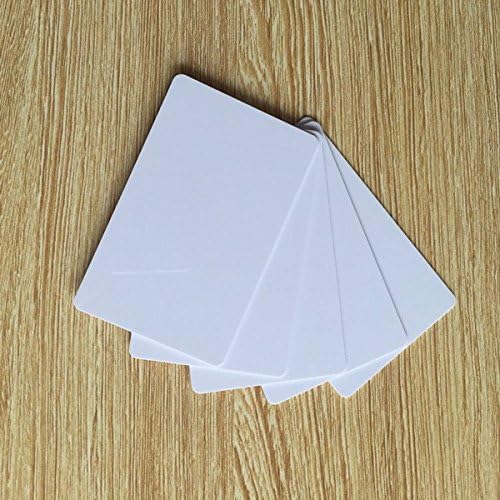 YARONG-13.56MHZ ISO14443A Blank Sublimation Printable MIFARE Classic® 1K chip nfc card,ic card,rfid card pack of 10