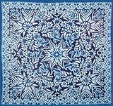 Grateful Dead Tapestry ~ Blue Mandala ~ Dancing Bears ~ Dead Head ~ 90 X 90 Inches (72207)