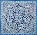 Grateful Dead Tapestry ~ Blue Mandala ~ Dancing Bears ~ Dead Head ~ 90 X 90 Inches (72207)