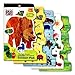 Sticker Farm Happy Day Series Reusable Puffy Sticker Book for Collecting and Trading, Boys and Girls Large Starter Activity Album with 75+ Puffy Stickers