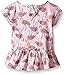 Rosie Pope Baby Girls' 3 Piece Flamingo Shirt, Short, and Matching Headband Set