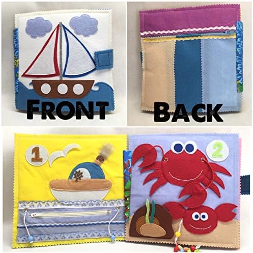 Quiet Busy Book Activity Ocean Life Book