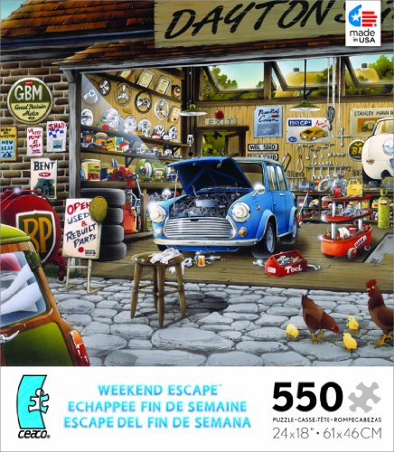 Weekend Escape Dayton's Garage Jigsaw Puzzle