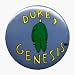 Search : Genesis - Duke (Cartoon Man's Back) - AUTHENTIC 1980's RETRO VINTAGE 1.25' Button / Pin