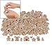 Foam Gingerbread Christmas Shapes - Bulk 500 Adhesive Piece Set - Winter DIY Craft Supplies for Kids