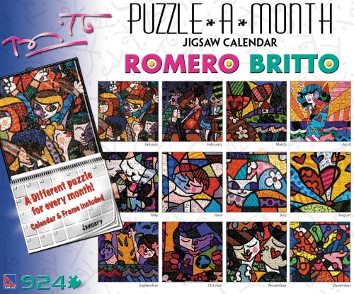 61TnStsd28L SURE LOX Sure Lox Romero Britto Puzzle A Month