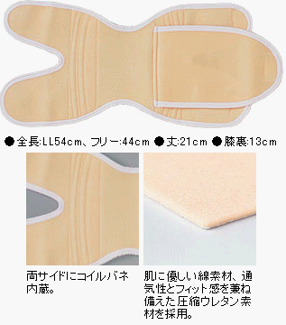スプリングニーサポート 左  LL
