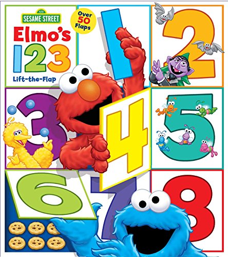 Sesame Street: Elmo's 1 2 3 Lift-the-Flap, by Sesame Street Sesame Street: Elmo's 1 2 3 Lift-the-Flap, by Sesame Street