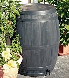 Regentonne mit Holzstruktur 235 l