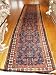 Handmade Antique Iranian Malayer Rug 3'7"x16'2"